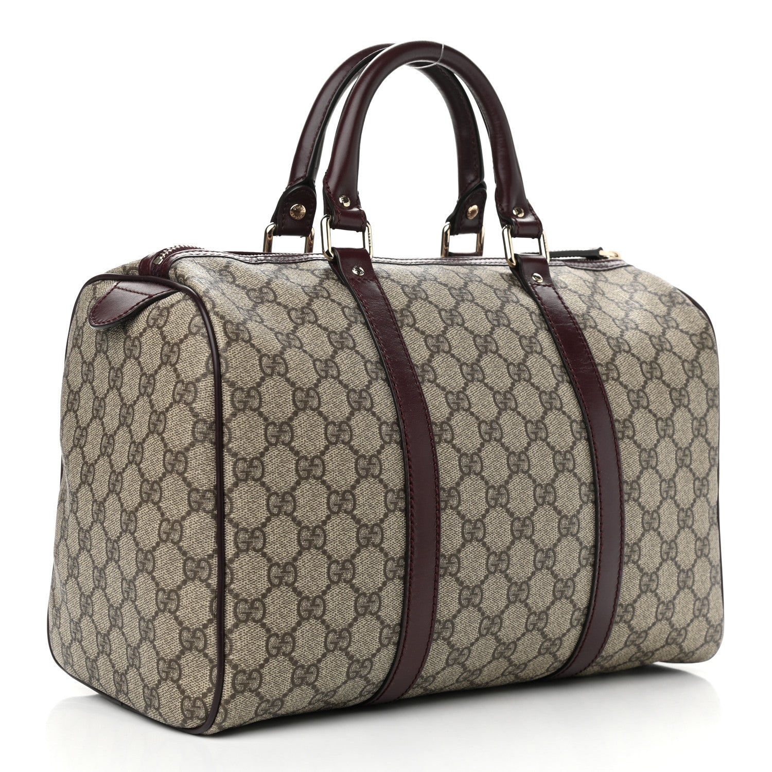 Gucci GG Plus Monogram Medium Joy Boston Bordeaux 3 of 10