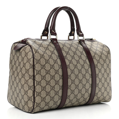 Gucci GG Plus Monogram Medium Joy Boston Bordeaux 3 of 10