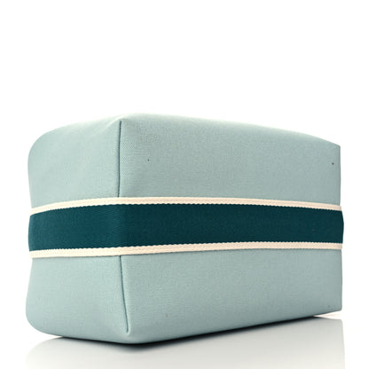 Hermes Canvas Small Bride-A-Brac Pouch Eucalyptus 4 of 11