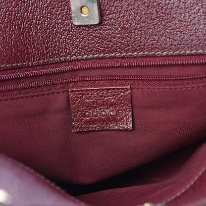 Gucci Monogram Shoulder Bag Red 6 of 14