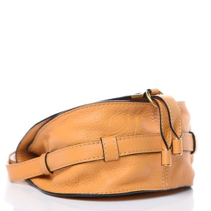 Chloe Calfskin Mini Marcie Round Crossbody Bag Burning Camel 4 of 8