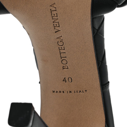 Bottega Veneta Nappa Maxi Intrecciato Lido Mule Sandals 40 Black 7 of 10