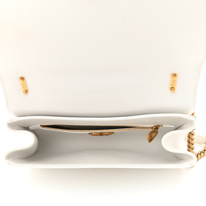 Dolce & Gabbana Calfskin Medium Devotion Crossbody Bag White 5 of 8