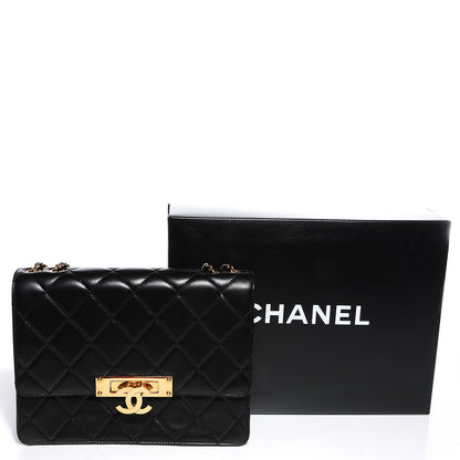 Chanel Lambskin Medium Golden Class Flap Black 5 of 8