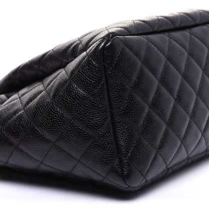 Chanel Caviar Quilted Small Chain Bucket Bag Black 6 of 12