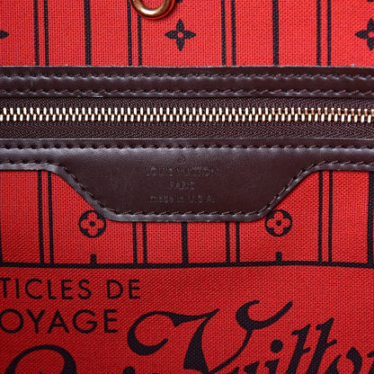 Louis Vuitton Damier Ebene Neverfull MM 6 of 14