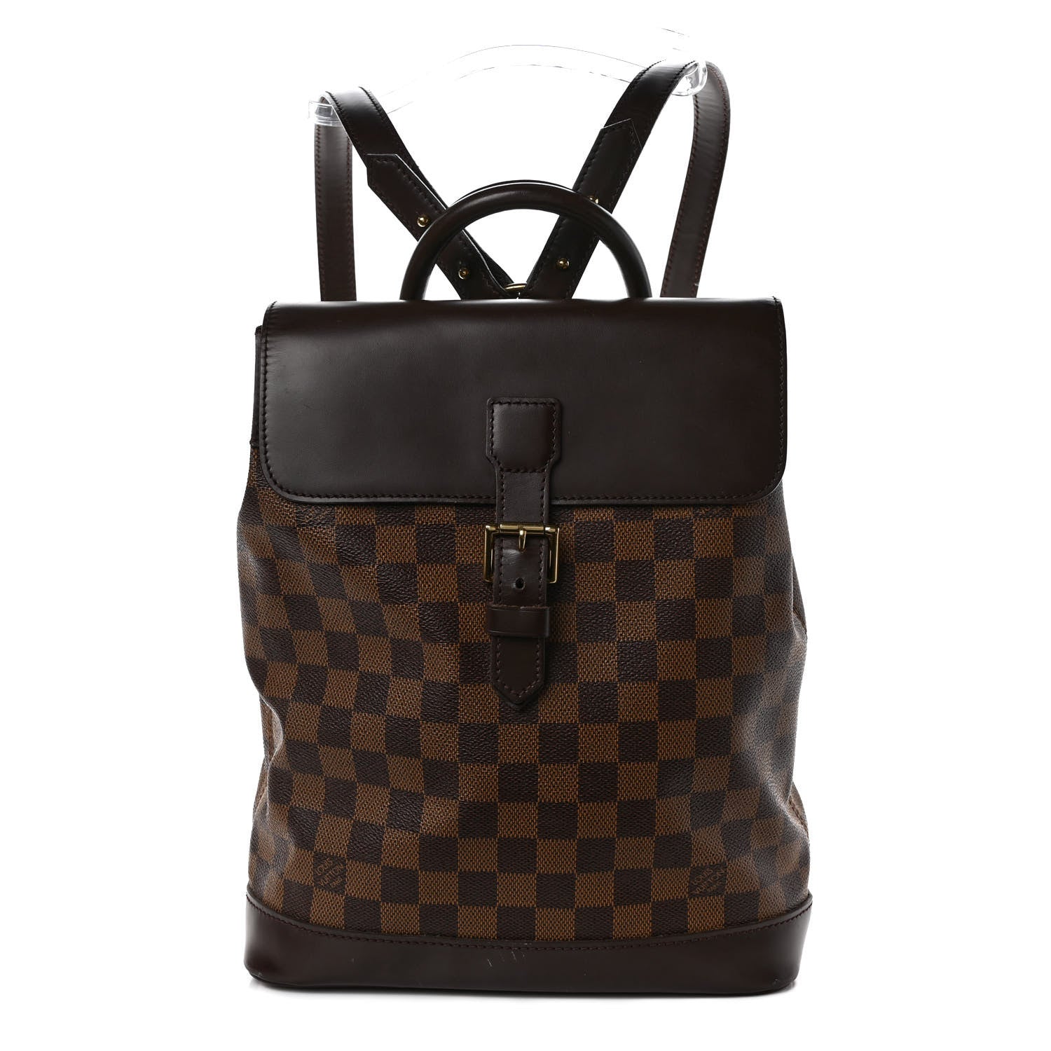 Louis Vuitton Damier Ebene Soho Backpack 1 of 14