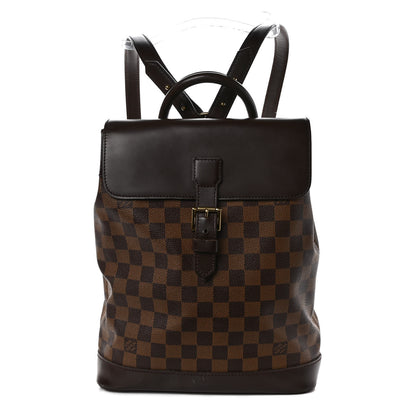 Louis Vuitton Damier Ebene Soho Backpack 1 of 14