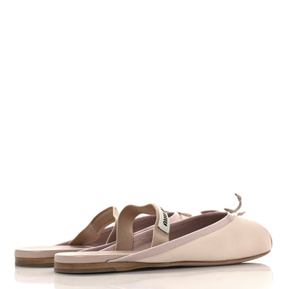 Miu Miu Raso Ballerina Mules 40 Orchidea 5 of 8