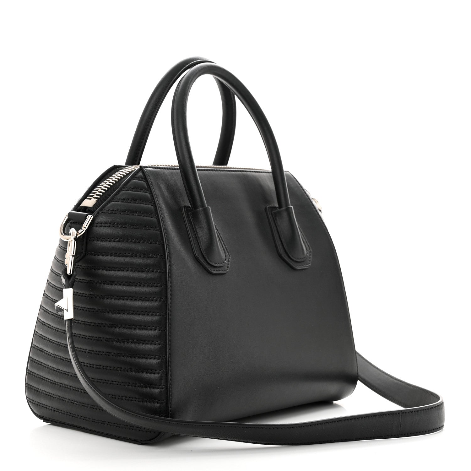 Givenchy Smooth Calfskin Stitched Small Antigona Black 3 of 11