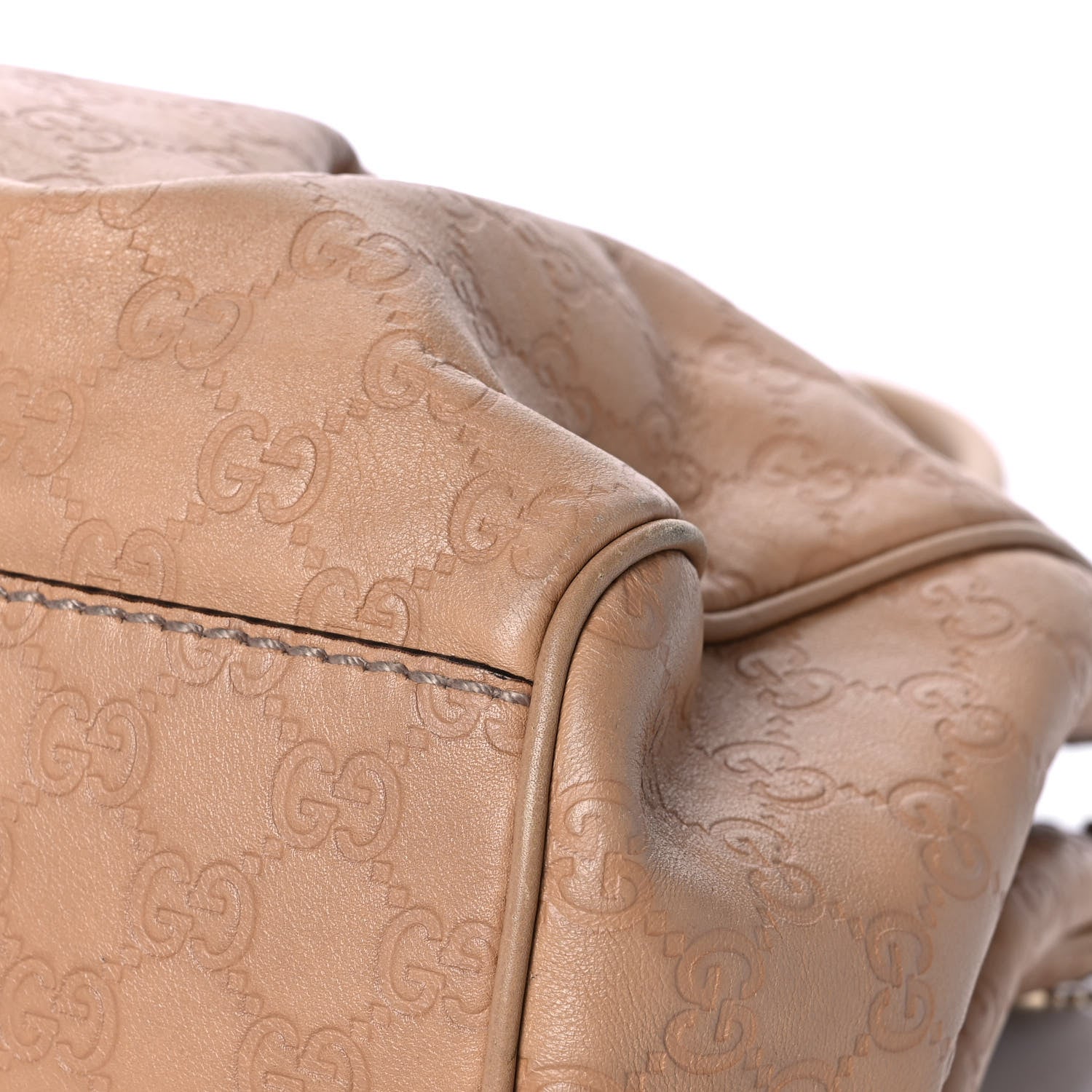 Gucci Guccissima Medium Sukey Tote Beige 12 of 14