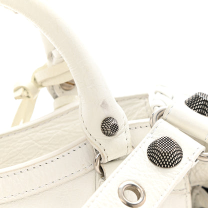 Balenciaga Agneau Arena Neo Cagole Handbag XS Optic White 11 of 11