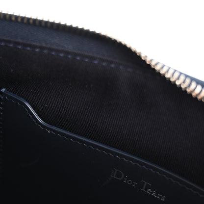 Christian Dior x Denim Tears A5 Oblique Flat Pouch Wristlet Blue 8 of 8