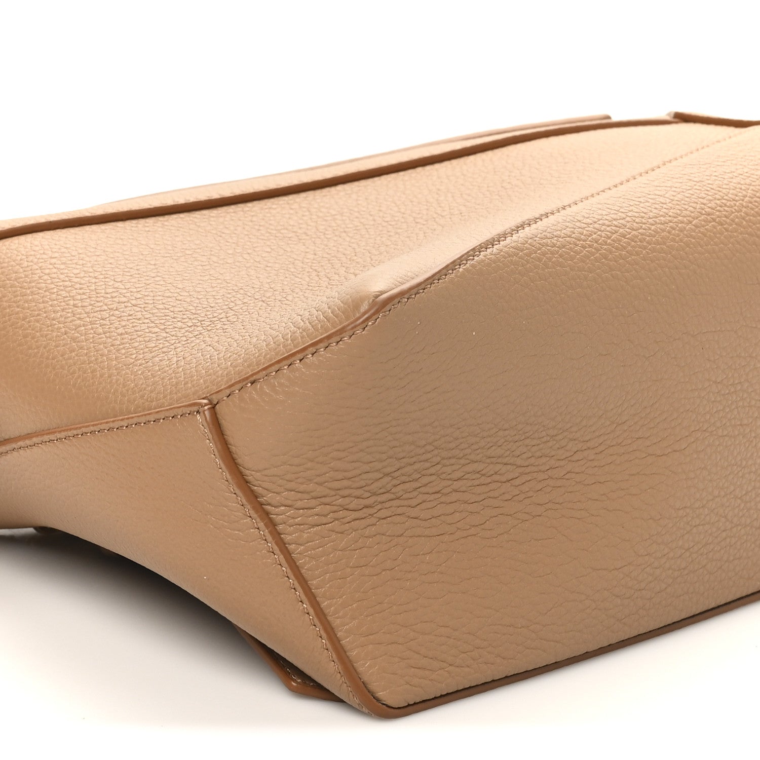 Loewe Grained Calfskin Small Puzzle Edge Bag Toffee 8 of 9