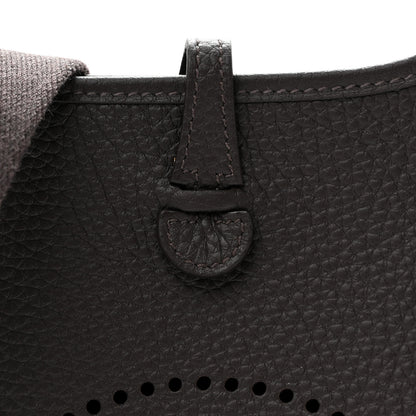 Hermes Taurillon Clemence Evelyne TPM Bai Brun 8 of 11