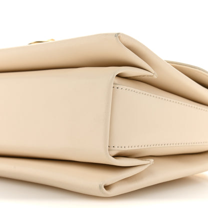 Mulberry High Gloss Calfskin Lana Top Handle Eggshell 11 of 13