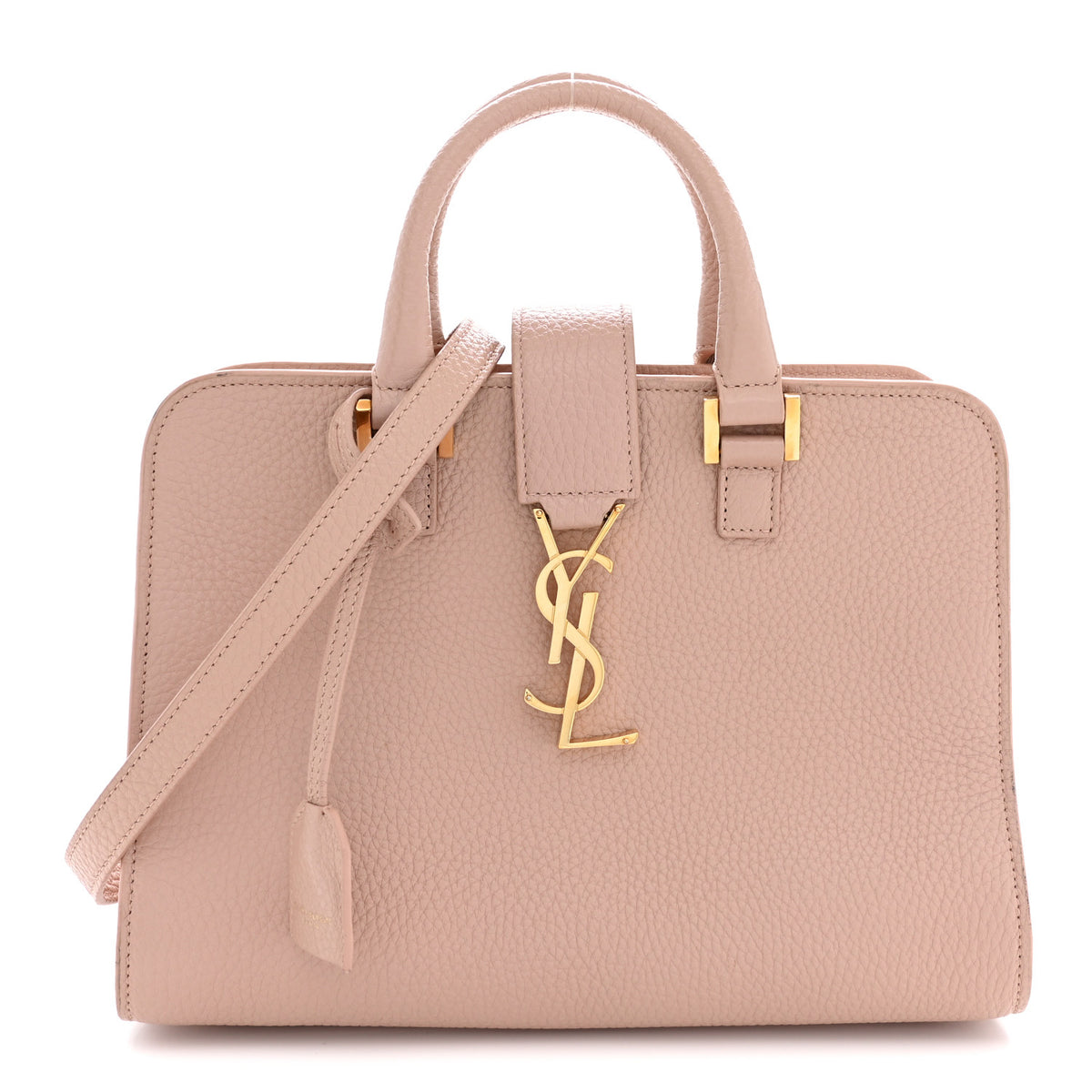 Calfskin Baby Monogram Cabas Antique Rose