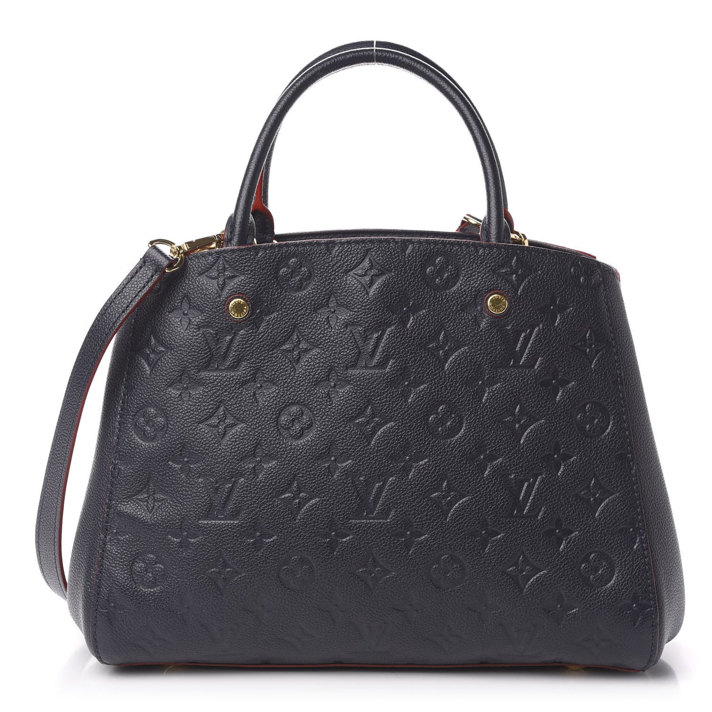 Empreinte Montaigne MM Marine Rouge