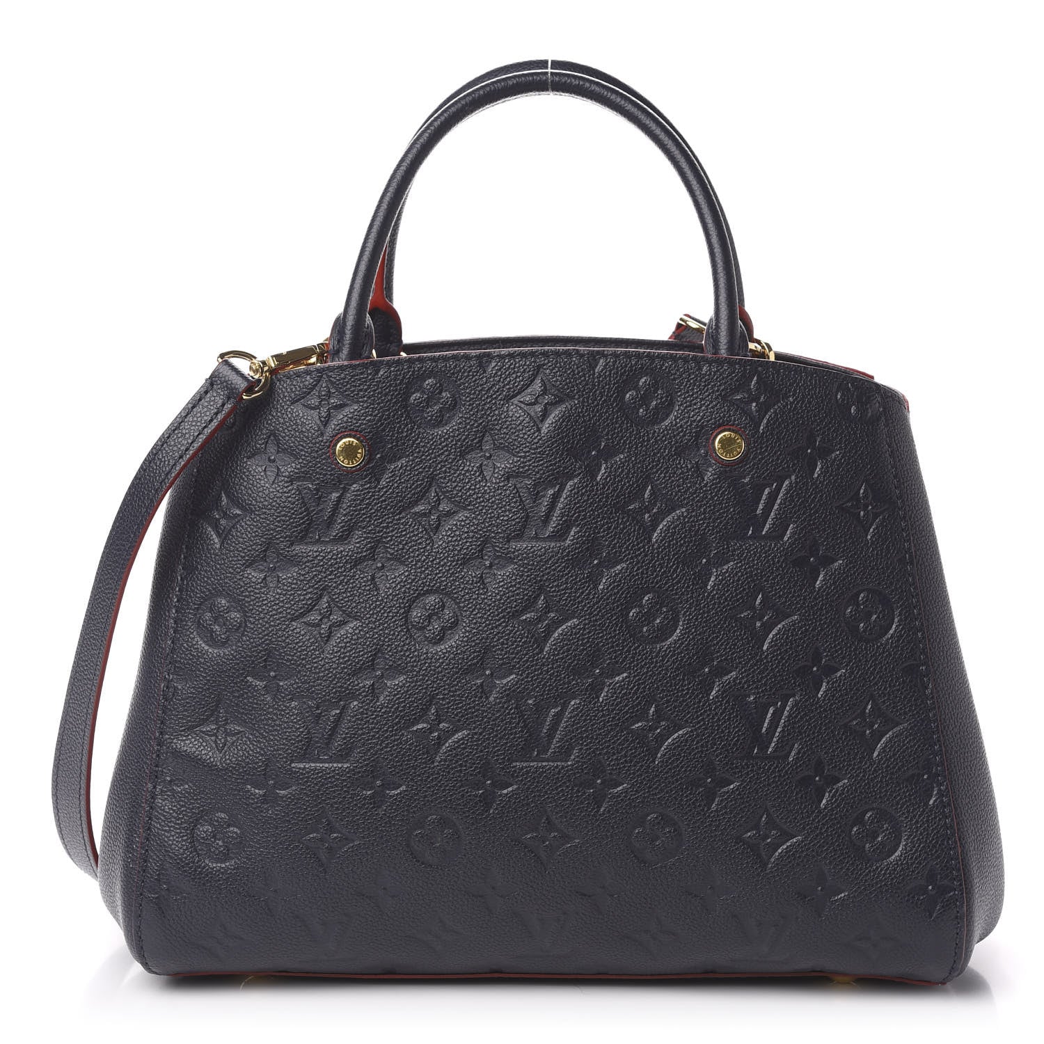 Louis Vuitton Empreinte Montaigne MM Marine Rouge 1 of 11