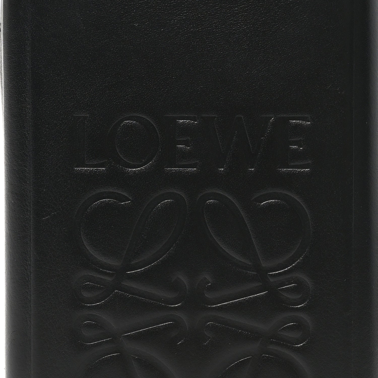 Loewe Calfskin Molded Sling Crossbody Bag Black 7 of 9