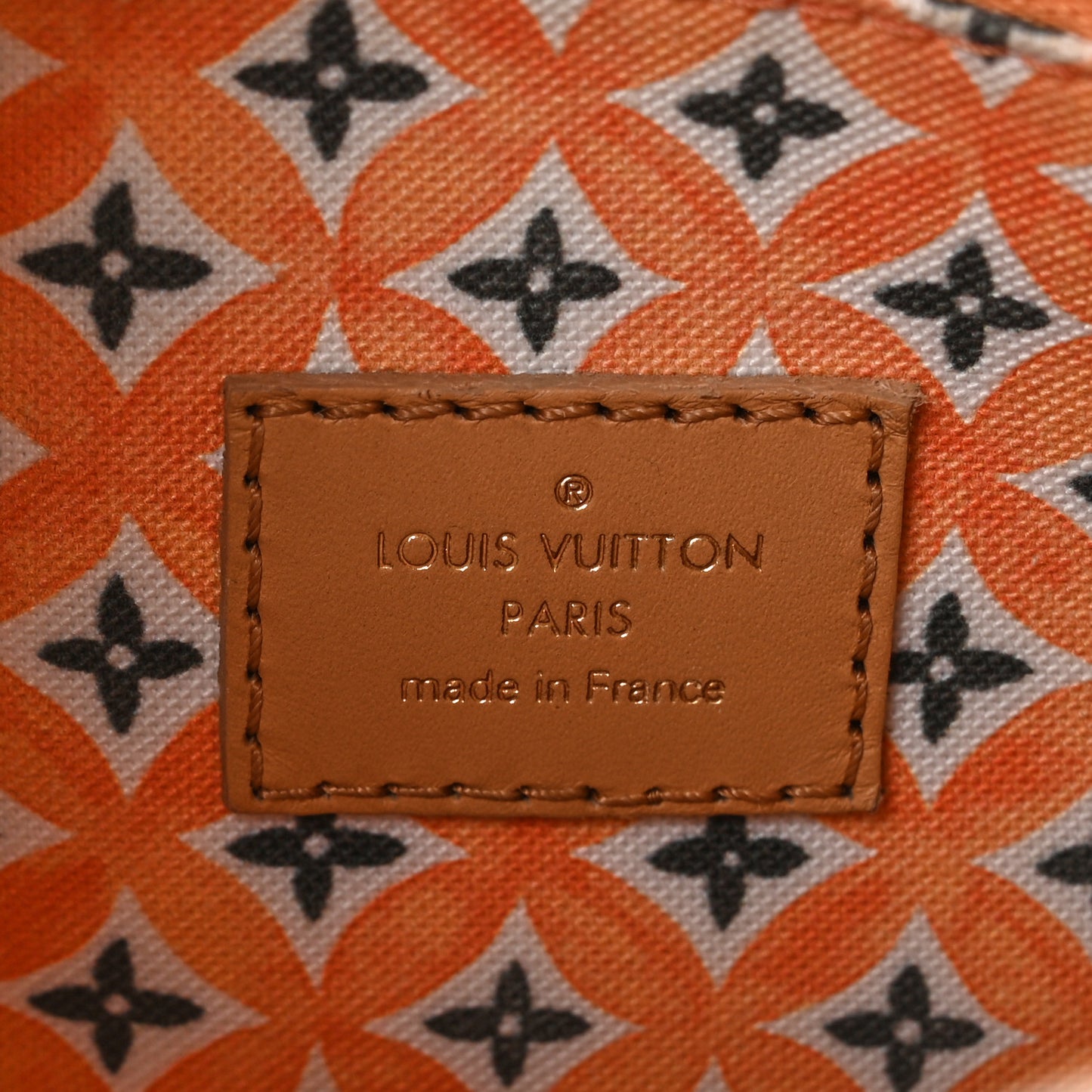 LOUIS VUITTON Monogram Giant By The Pool 2.0 Speedy Bandouliere 25 Apricot