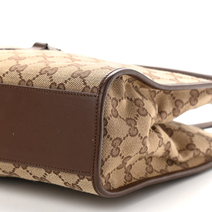 Gucci Monogram Small Bardot Shoulder Bag Dark Brown 9 of 13