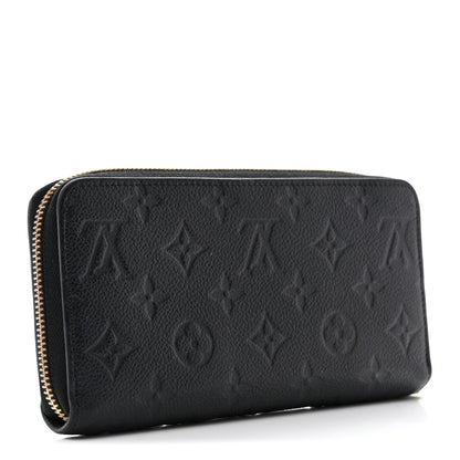 Louis Vuitton Empreinte Zippy Wallet Black 3 of 6