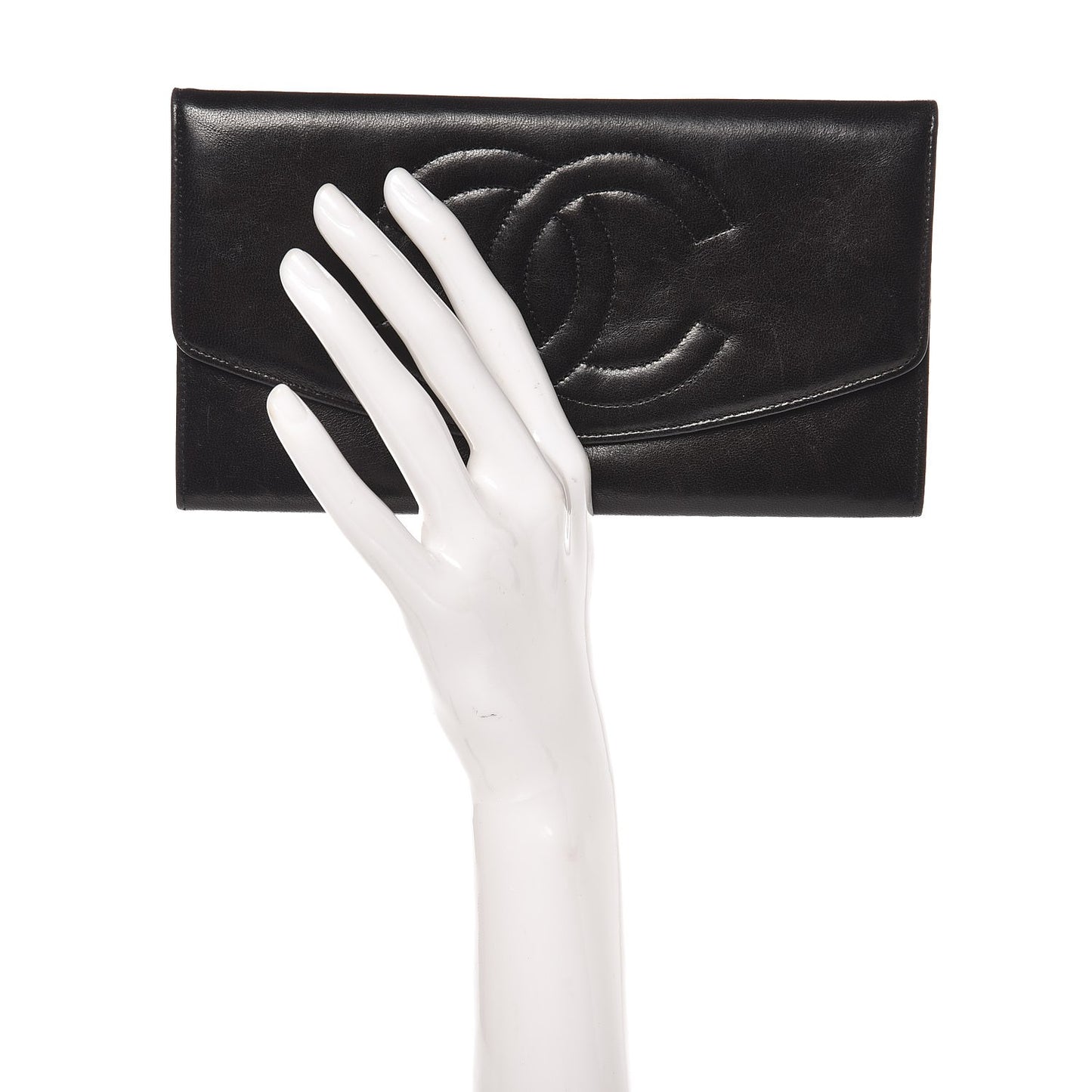 Lambskin Timeless CC Wallet Black