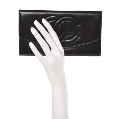 Chanel Lambskin Timeless CC Wallet Black 2 of 10