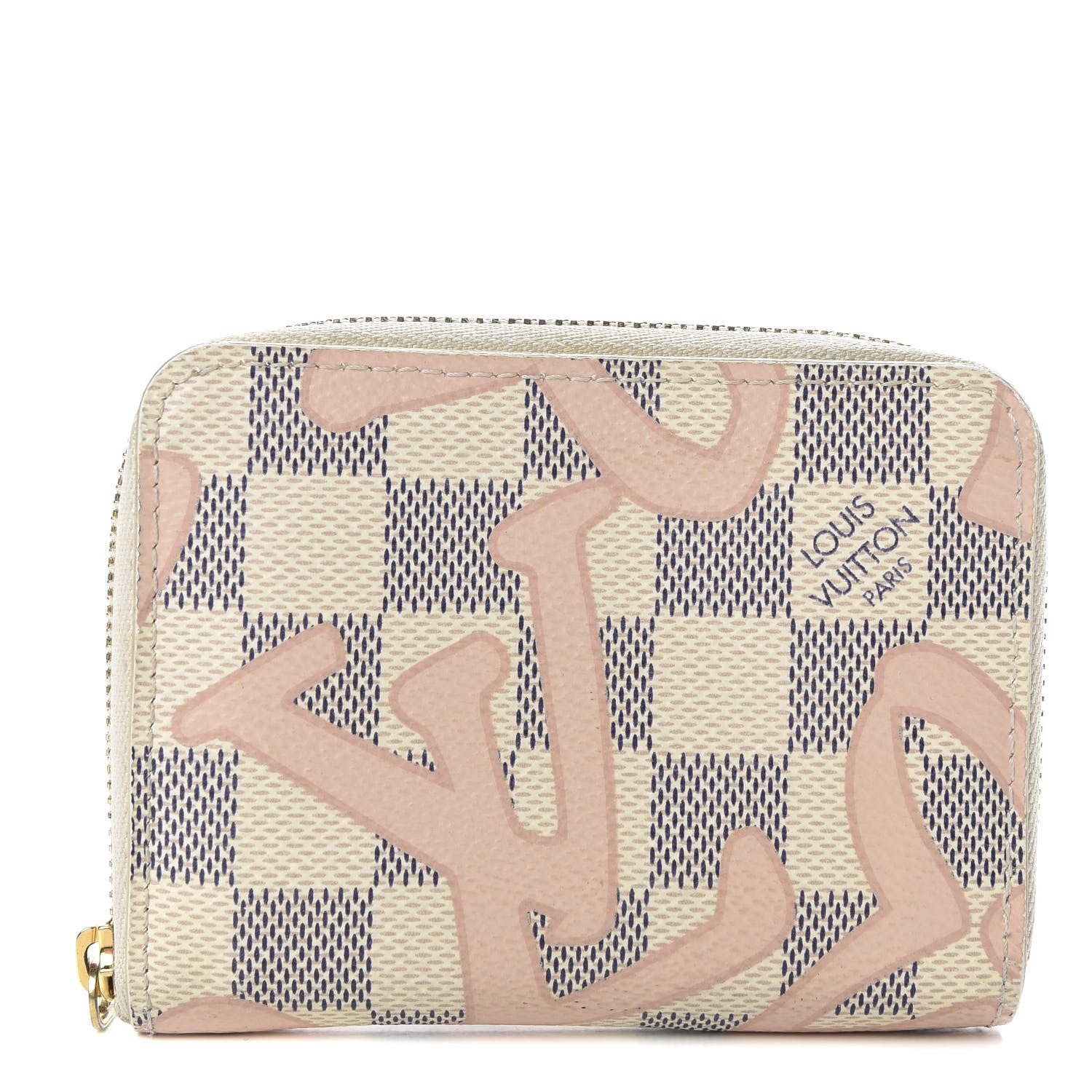 Louis Vuitton Damier Azur Tahitienne Zippy Coin Purse 1 of 7