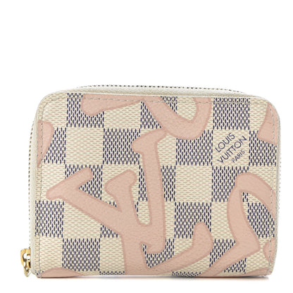 Louis Vuitton Damier Azur Tahitienne Zippy Coin Purse 1 of 7