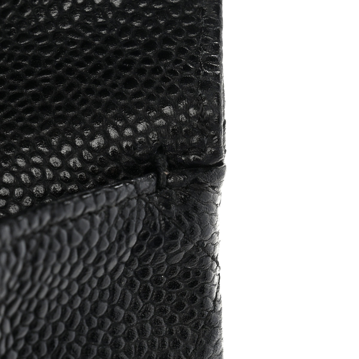 Chanel Caviar Quilted Jumbo Single Flap Black 11 of 13