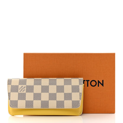 Louis Vuitton Damier Azur Woody Sunglasses Case Pineapple 8 of 8