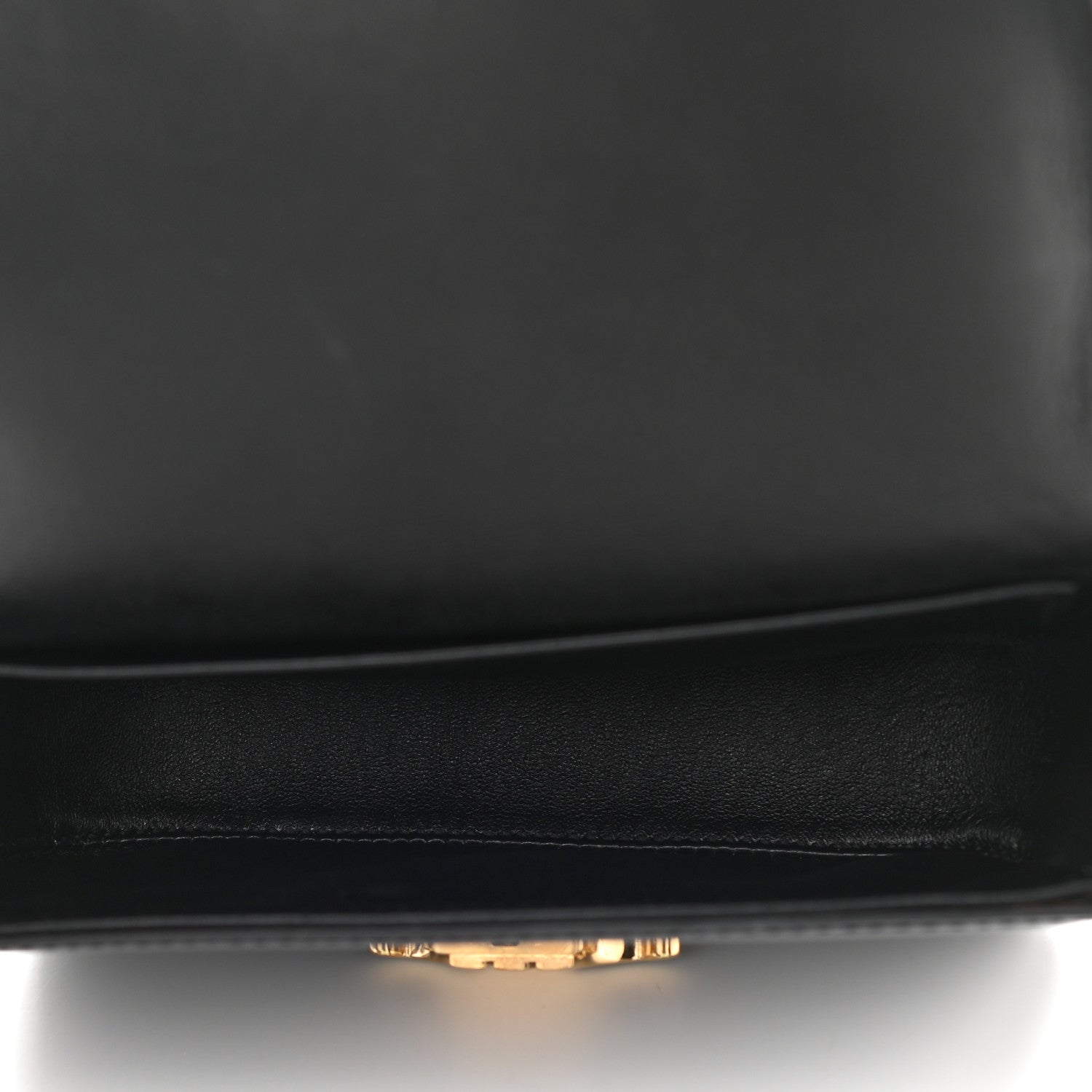 Celine Shiny Calfskin Nano Triomphe Black 5 of 11