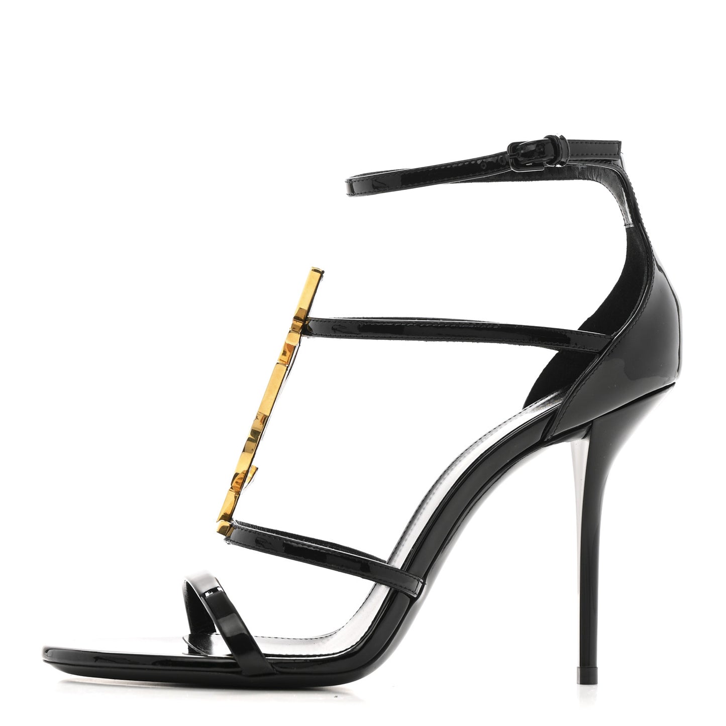 Patent Cassandra 100 Sandals 38.5 Black