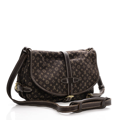 Louis Vuitton Monogram Mini Lin Saumur Ebene 3 of 6