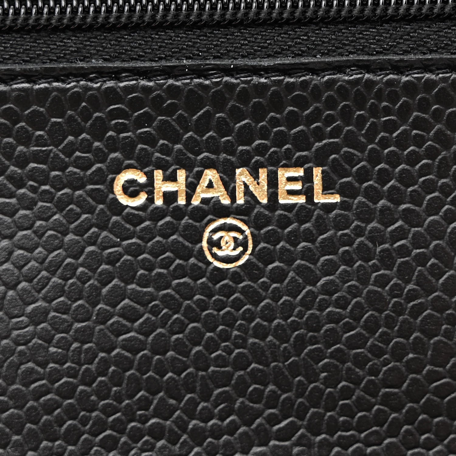 Chanel Caviar Quilted Wallet On Chain WOC Black 5 of 10