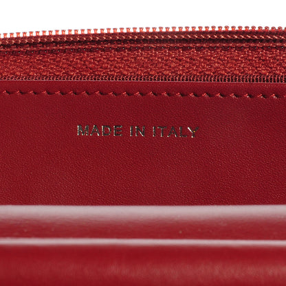 Chanel Patent Quilted Wallet On Chain WOC Red 7 of 8