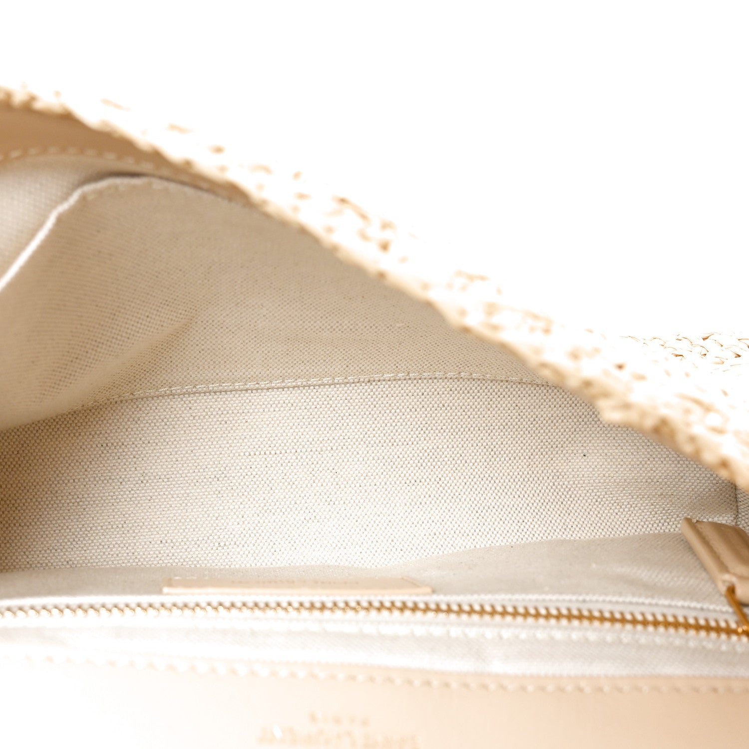 Saint Laurent Raffia Monogram Medium Jamie Natural Avorio 5 of 11
