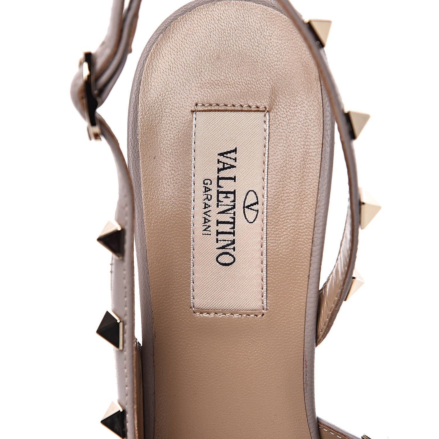 Valentino Garavani Nappa Rockstud Half D'Orsay Slingback 85mm Pumps 37.5 Rosso Valentino Poudre 7 of 9