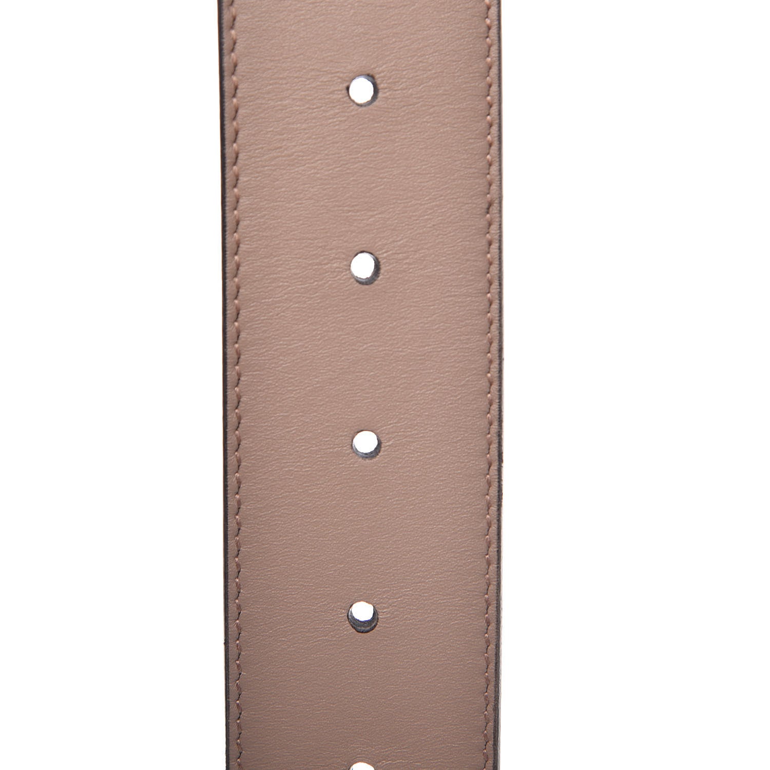 Gucci Calfskin Double G 40mm Belt 85 34 Porcelain Rose 4 of 5