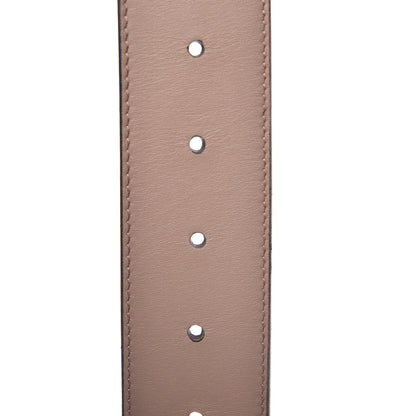 Gucci Calfskin Double G 40mm Belt 85 34 Porcelain Rose 4 of 5