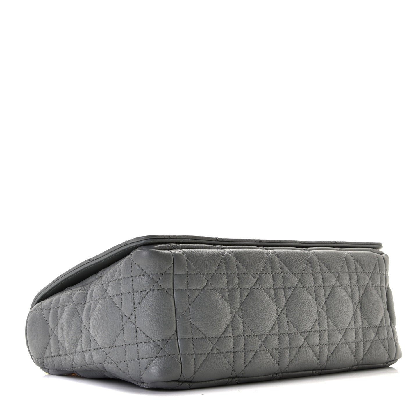 Lambskin Cannage Medium Caro Bag Grey