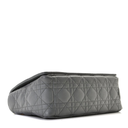 Christian Dior Lambskin Cannage Medium Caro Bag Grey 3 of 11