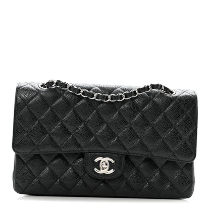 Chanel Caviar Quilted Medium Double Flap Black 1 of 13