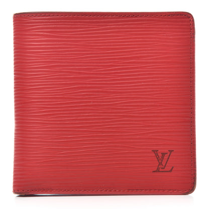 Louis Vuitton Epi Marco Wallet Castillan Red 1 of 6