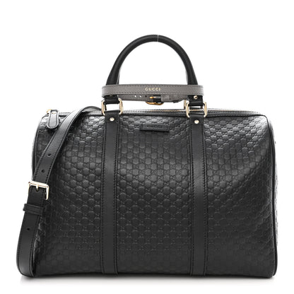 Gucci Microguccissima Medium Joy Boston Black 1 of 10