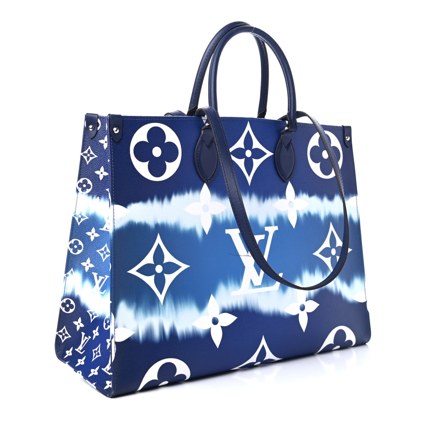 Louis Vuitton Monogram Escale Onthego GM Blue 2 of 5
