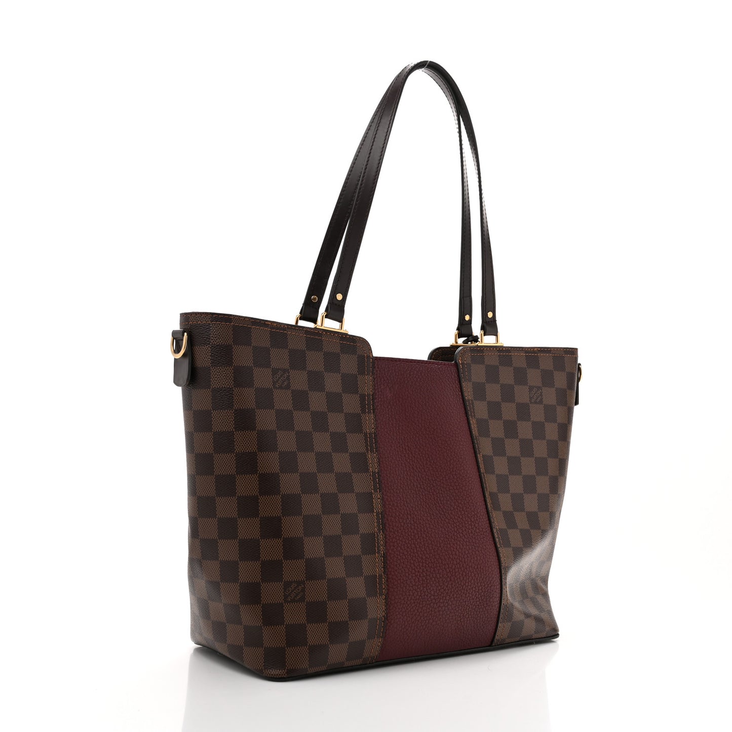 Damier Ebene Taurillon Jersey Bordeaux