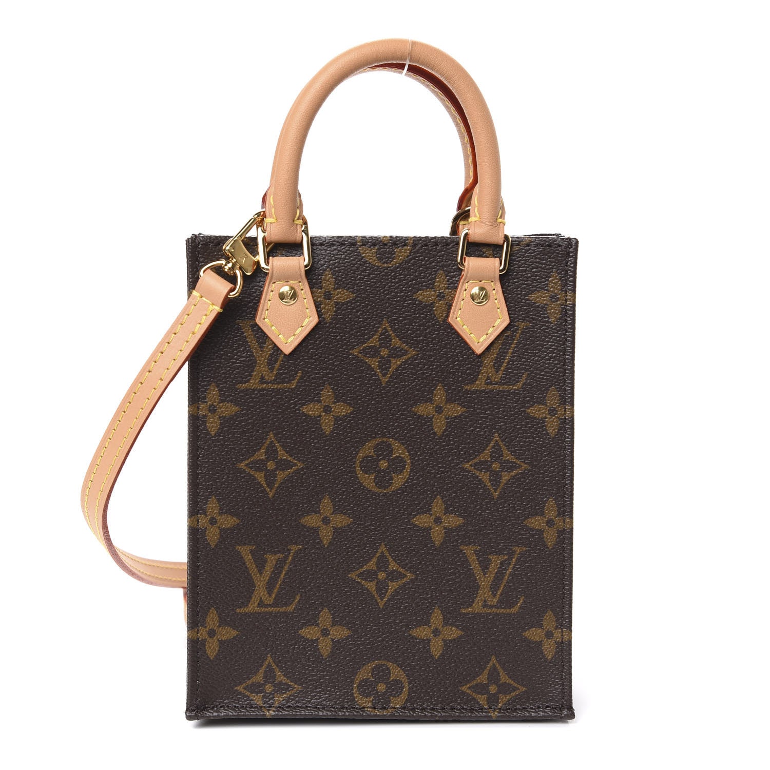 Louis Vuitton Monogram Petit Sac Plat 1 of 8